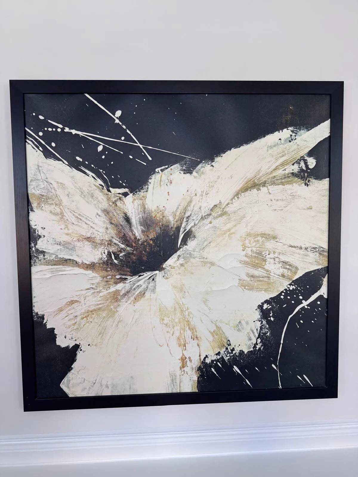 Ikea flower painting